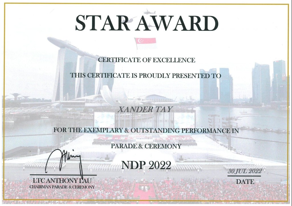 STAR award, NDP&nbsp;2022